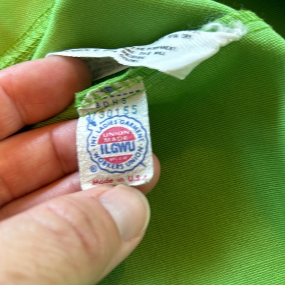 Vintage Koret of California Bright Green Garden Jacket/Coat M/L - Picture 14 of 16